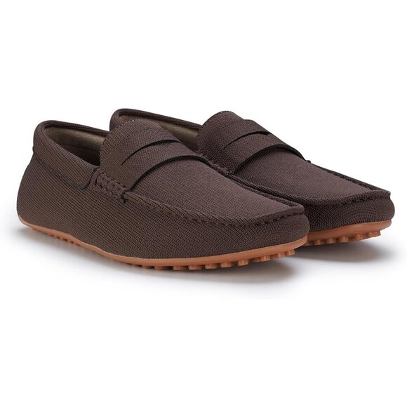 〽️Men\'s Dark Mocha Aldo Collection Slip On Penny Driving Moccasins Loafer main image 7